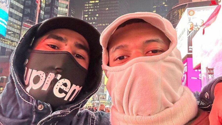Mbappe e hakimi a new york