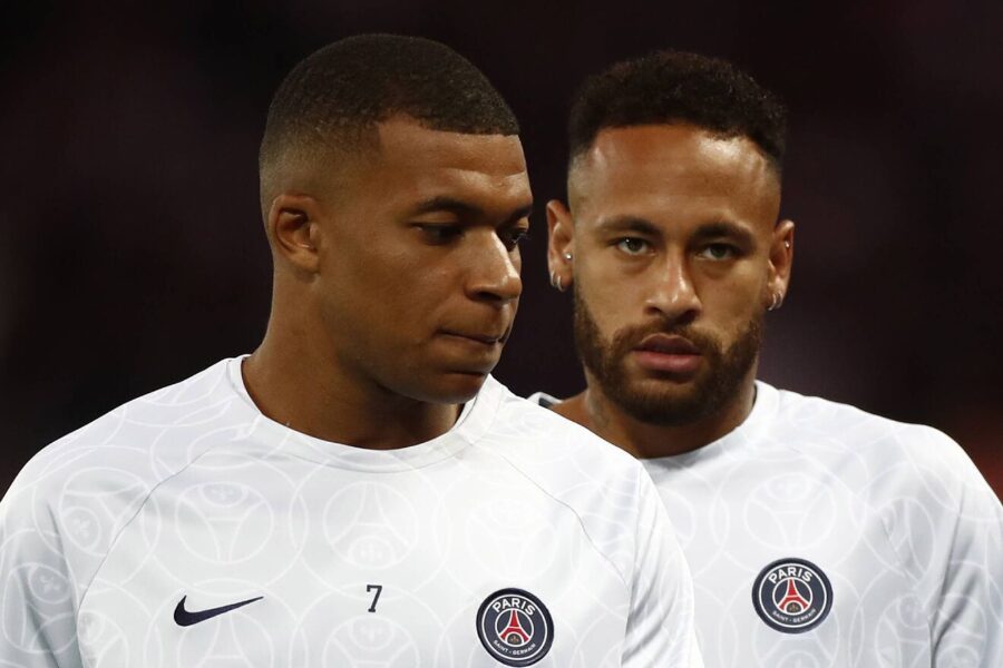 Mbappe e neymar