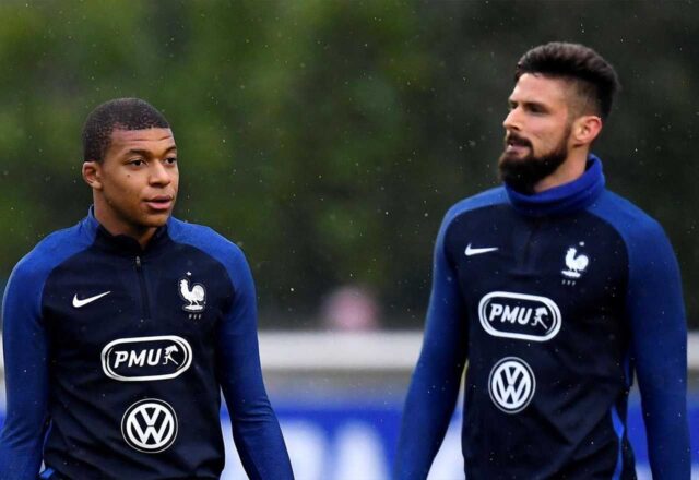 Mbappe giroud
