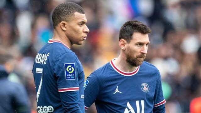 Mbappe messi