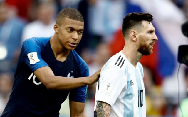 Mbappe messi