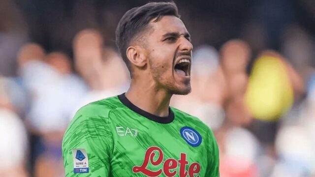 Meret mastica amaro dopo napoli milan di champions league