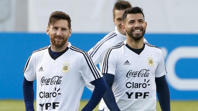 Messi aguero