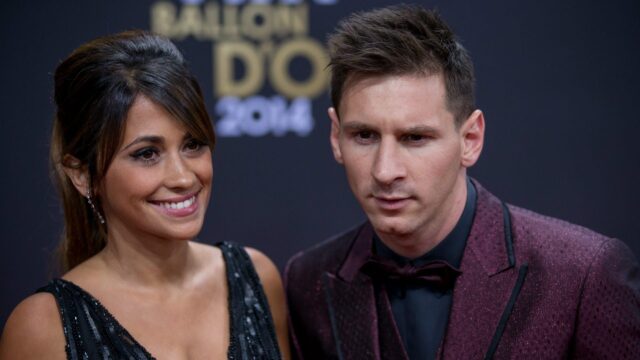 Messi e antonella