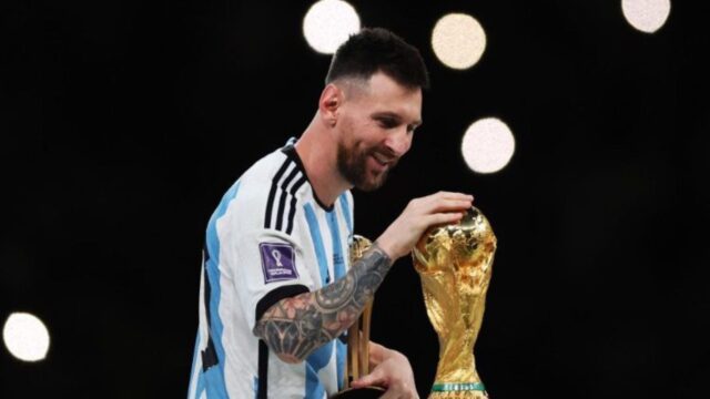 Messi e lamuleto portafortuna