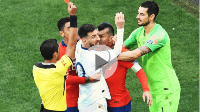 Messi e medel impazziti in copa america