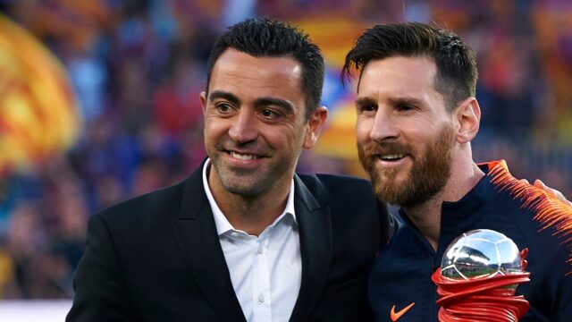 Messi e xavi