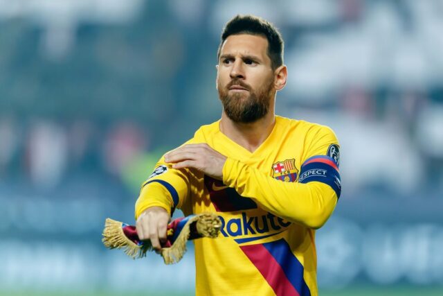 Messi lascia barcellona