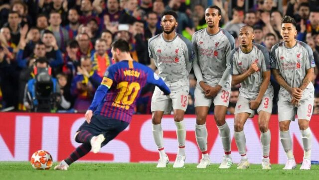 Messi letale sulle punizioni