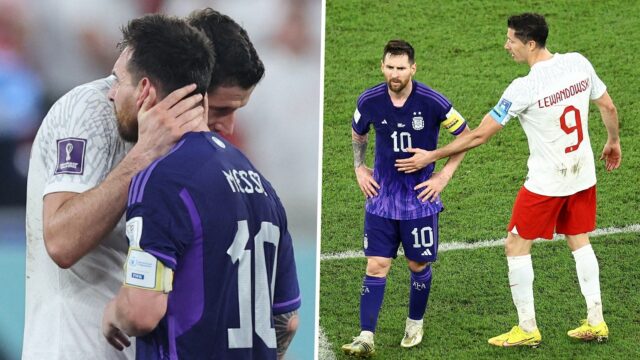 Messi lewandowski