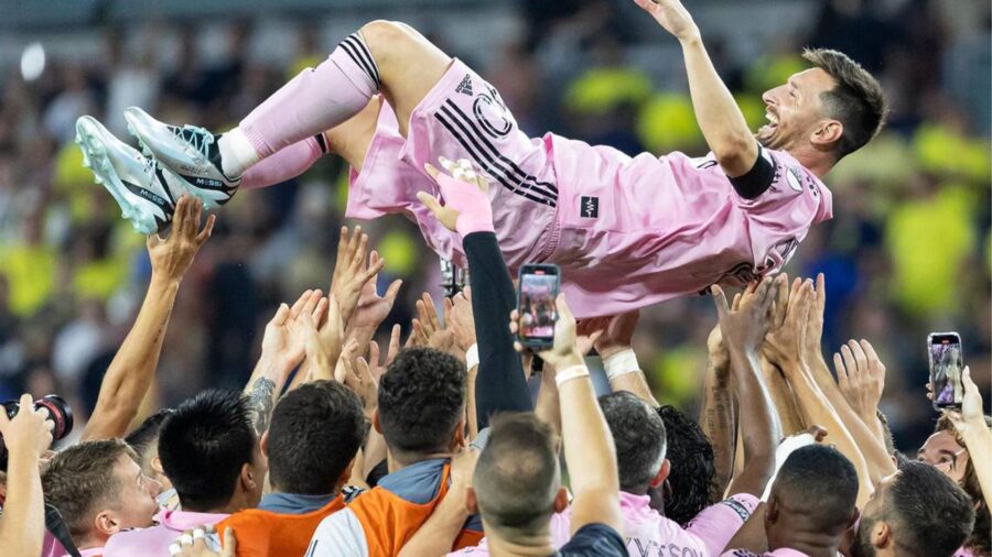 Messi nella storia inter miami
