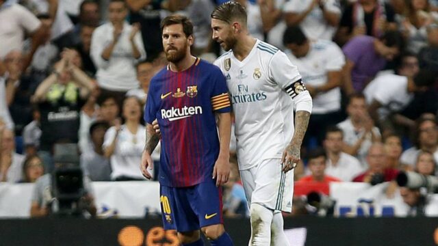 Messi sergio ramos