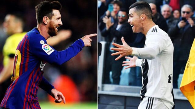 Messi sfida cr7