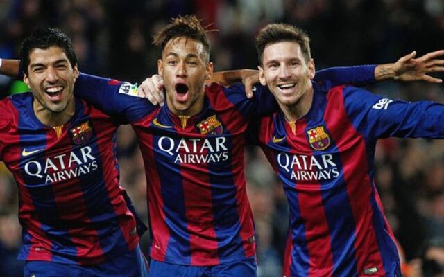 Messi suarez neymar