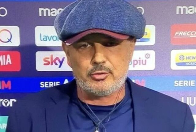 Mihajlovic caressa