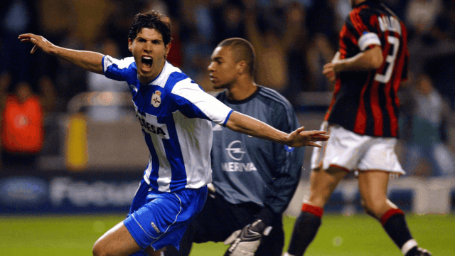Milan deportivo la coruna champions league