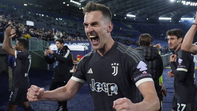 Milik commenta la finale di coppa italia raggiunta dalla juve