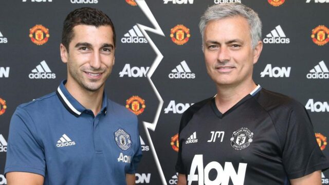 Mkhitaryan e mourinho