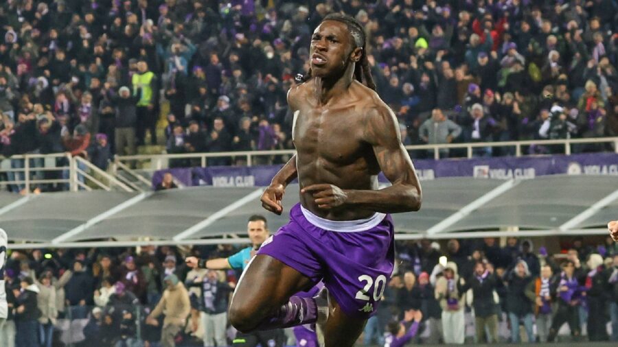 Moise kean attaccante fiorentina