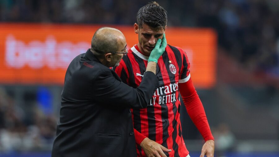 Morata convocato dalla spagna dopo il trauma cranico