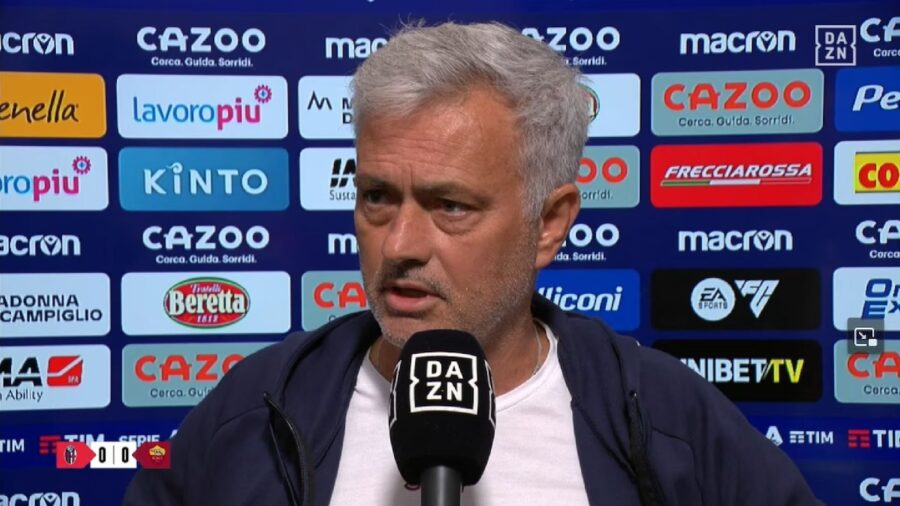 Mourinho intervista dazn