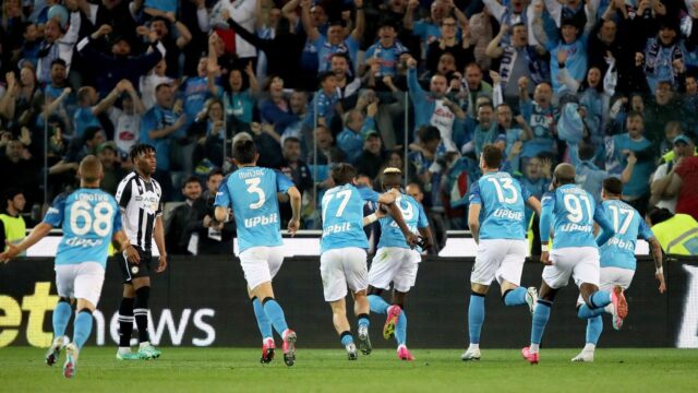 Napoli campione italia udine