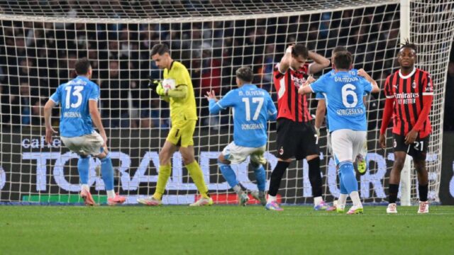 Napoli milan retroscena rigore gimenez