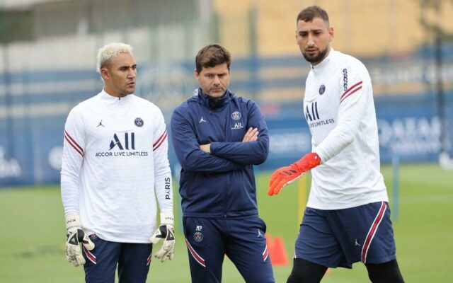 Navas pochettino e donnarumma