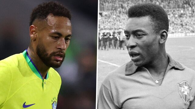 Neymar a pele