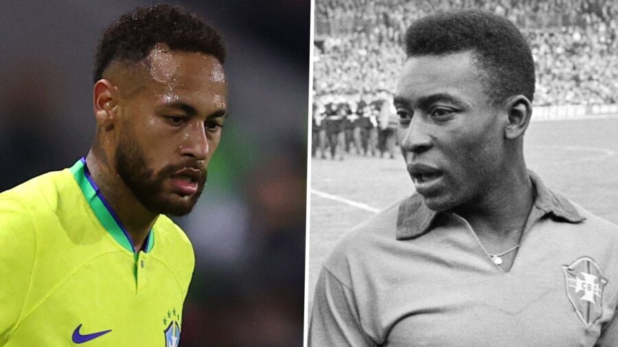 Neymar a pele