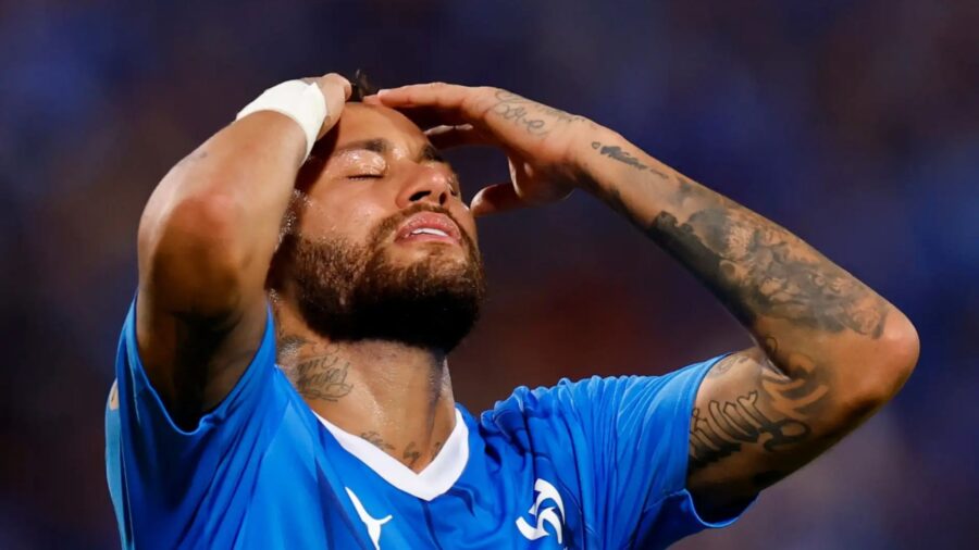 Neymar esclusione al hilal