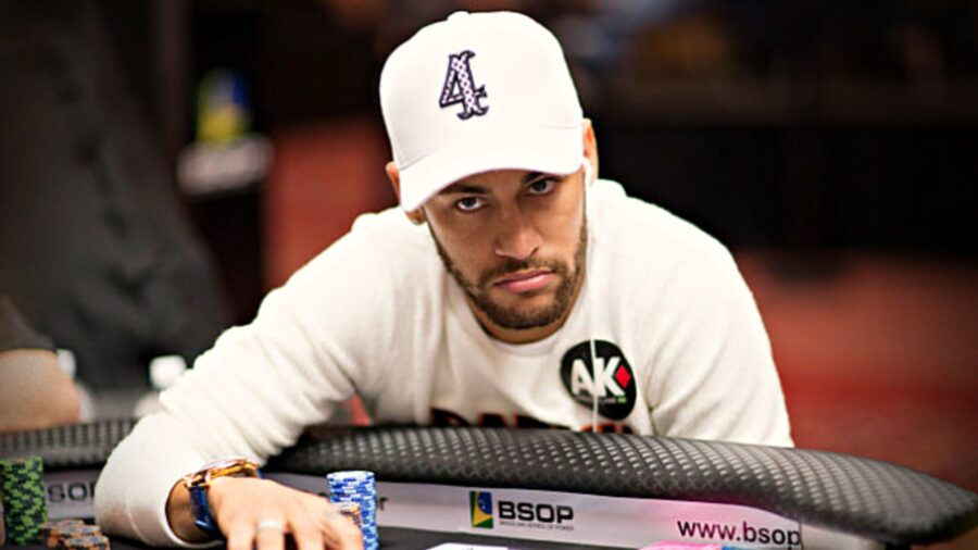 Neymar poker online figlia