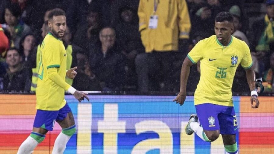 Neymar rodrygo ancelotti