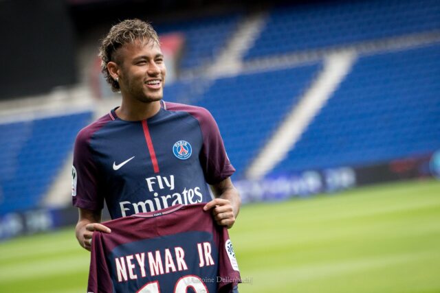 Neymar jr presentation press conference for psg 001 scaled