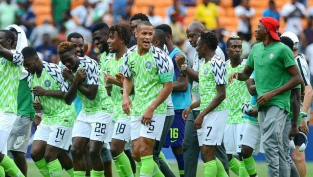 Nigeria super eagles dance