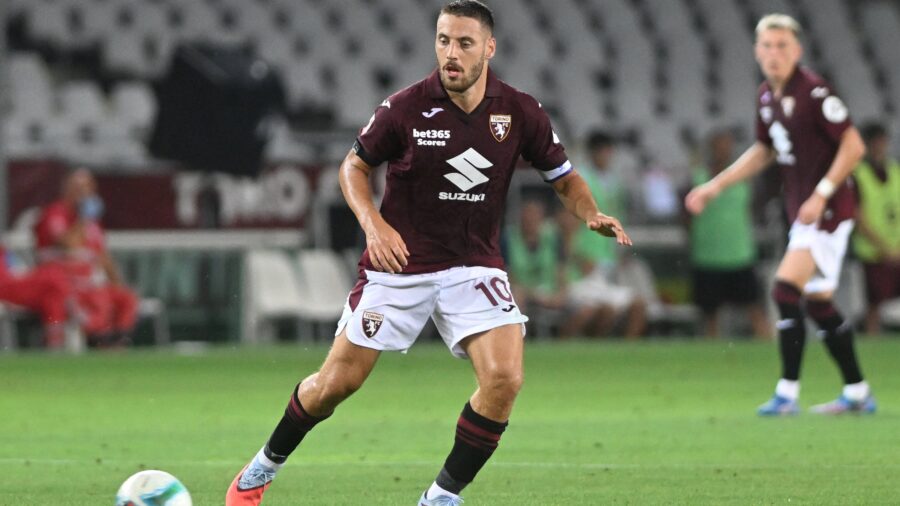 Nikola vlasic coppa italia italian cup 2025 26 torino modena 1 0 azione action single shot coppa italia 2025 26 torino modena 1 0jpg