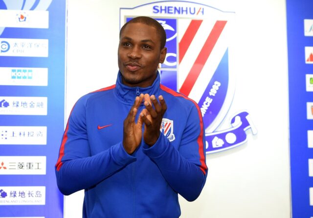 Odion ighalo shanghai shenhua fc