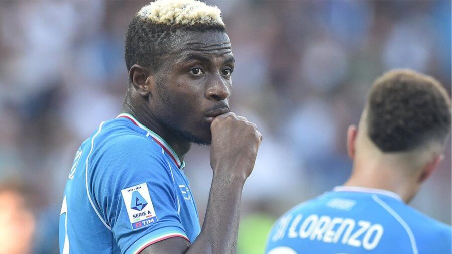 Offerta monstre osimhen fa tentennare de laurentiis
