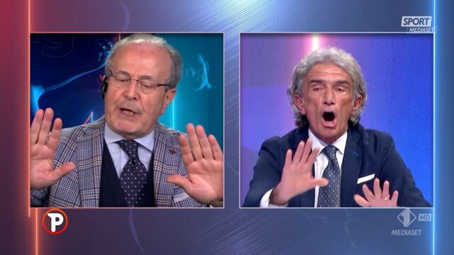 Ordine e cesari litigano sul rigore dell atalanta