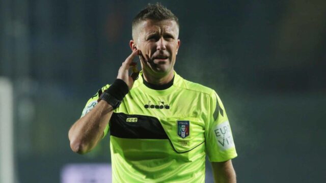 Orsato non ouo piu arbitrare inter juve