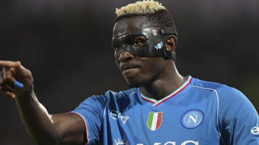 Osimhen furioso con ostigard dopo napoli frosinone