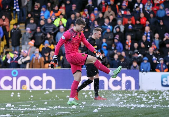 Pallate di neve livingston rangers