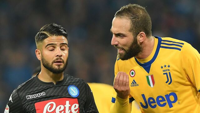 Partite juve napoli higuain insigne