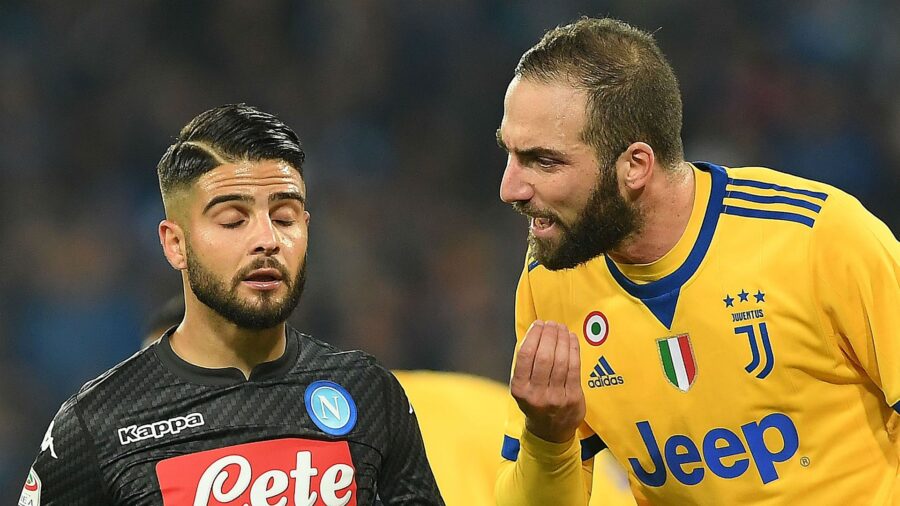 Partite juve napoli higuain insigne