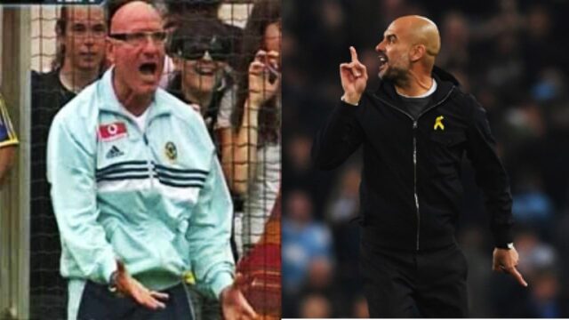 Pep guardiola come ciccio graziani