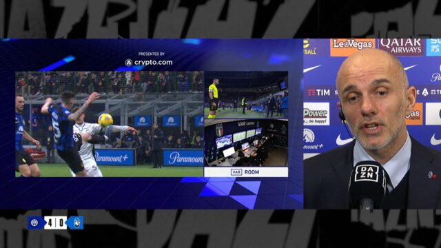 Percassi furioso con l arbitro di inter atalanta