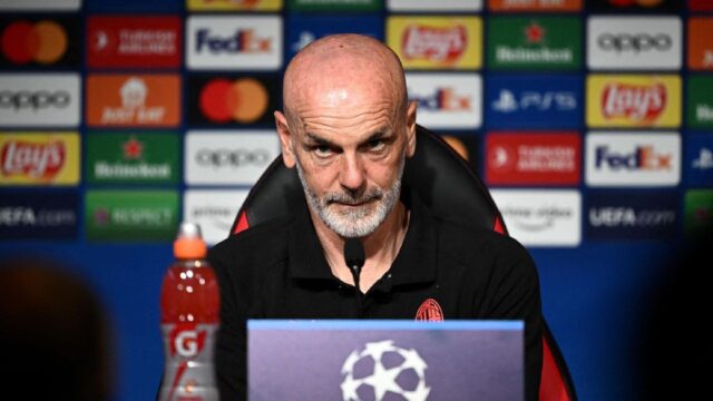 Pioli conferenza milan inter