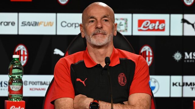 Pioli conferenza stampa milan