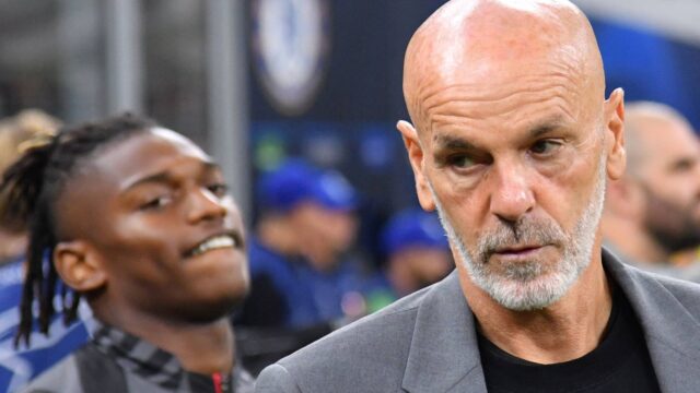 Pioli gesto in tv