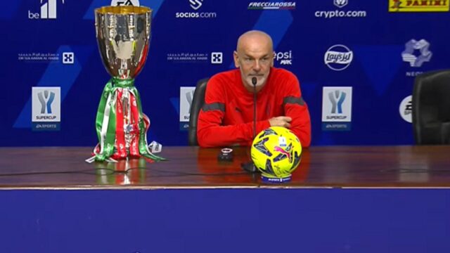 Pioli in conferenza